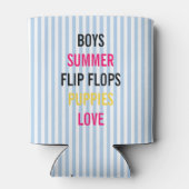 Summer Lovin Fiesta Brautparty Personalisiert Dosenkühler (Rückseite)