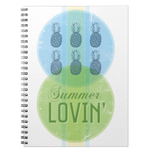 Summer Lovin' Retro-Notebook Notizblock