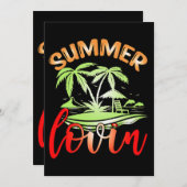 Summer Lovin Summer Break Einladung (Vorne/Hinten)