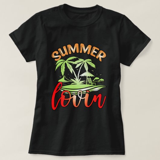 Summer Lovin Summer Break T-Shirt (Design vorne)