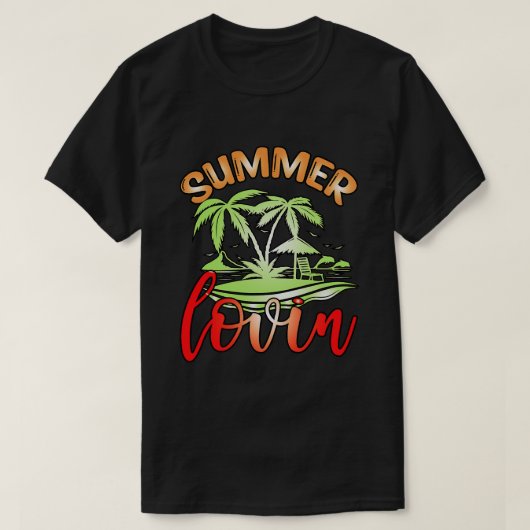 Summer Lovin Summer Break T-Shirt (Design vorne)