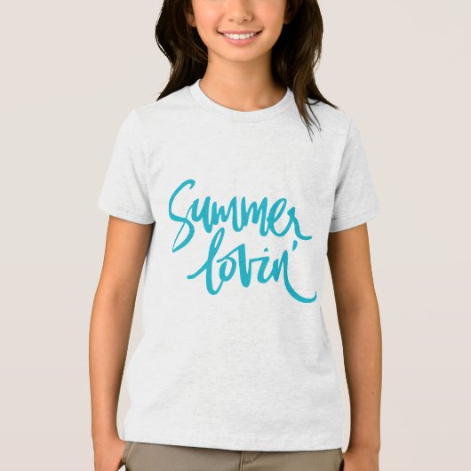 Summer lovin' Tri-Blend shirt (Vorderseite)