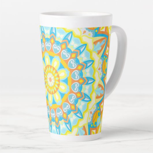 Summer Mandala Milchtasse (Rechte Ecke)