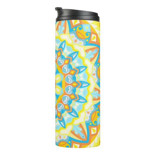 Summer Mandala Thermosbecher (Nach rechts gedreht)