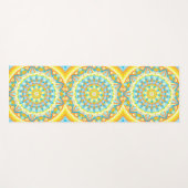 Summer Mandala Yogamatte (Vorderseite (Horizontal))