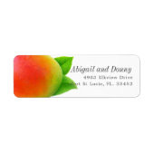 Summer Mango | Benutzerdefinierte Adresse (Vorne)