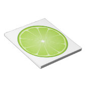 Summer Margarita Party Limon Notepad Notizblock (angewinkelt)