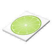 Summer Margarita Party Limon Notepad Notizblock (Rotiert)