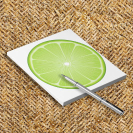 Summer Margarita Party Limon Notepad Notizblock