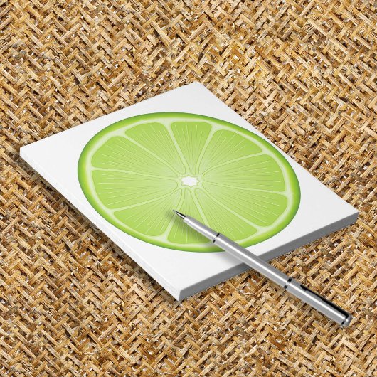 Summer Margarita Party Limon Notepad Notizblock