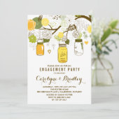 Summer Mason Jars | Einladung der Interessengruppe (Stehend Vorderseite)