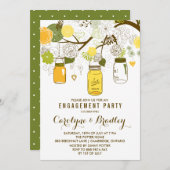 Summer Mason Jars | Einladung der Interessengruppe (Vorne/Hinten)