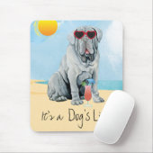 Summer Mastino Mouse Pad Mousepad (Mit Mouse)