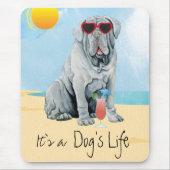 Summer Mastino Mouse Pad Mousepad (Vorne)