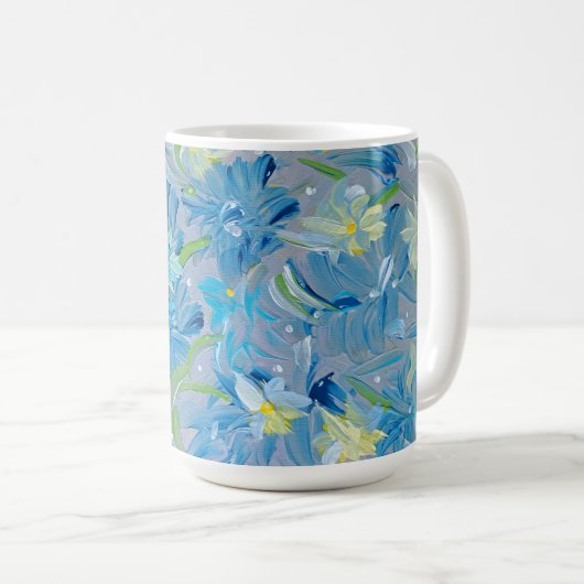 Summer Meadow Floral Coffee Tasse (VorderseiteRechts)