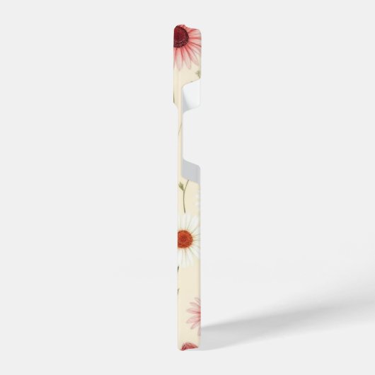 Summer Meadow Pattern iPhone Hülle (Linke Seite)