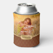 Summer Memories Custom Foto and Calligraphy Dosenkühler (Kanne Rückseite)