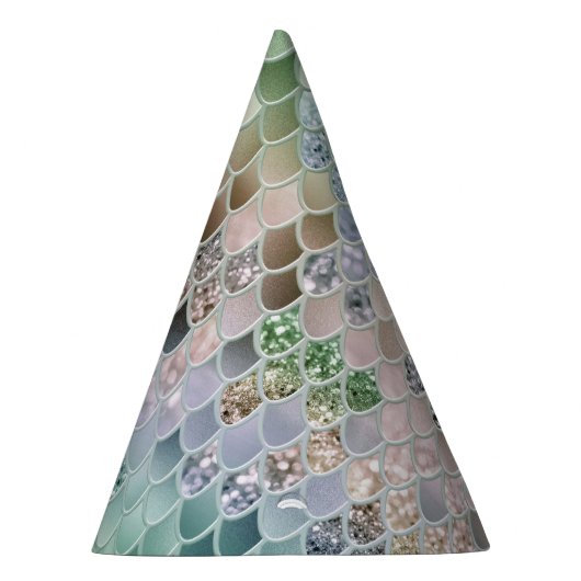 Summer Mermaid Glitzer Scales #10 (Imitate Glitzer Partyhütchen (Rechts)