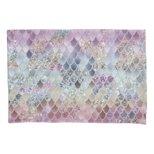 Summer Mermaid Glitzer Scales #13 (Imitate Glitzer Kissenbezug