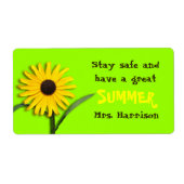 Summer Message Candy Bar Wrapper von Lehrer (Vorne)