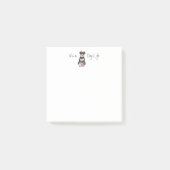 Summer Miniature Schnauzer Post-it Notes Post-it Klebezettel (Vorderseite)