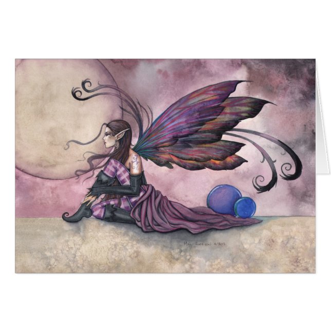 Summer Moon Fairy Card von Molly Harrison (Vorderseite (Horizontal))