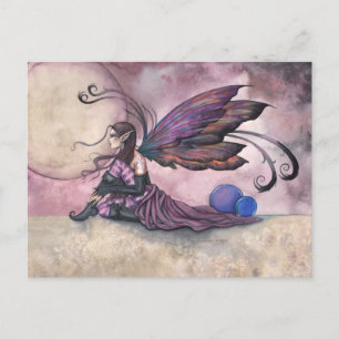 Summer Moon Fairy Postcard von Molly Harrison Postkarte