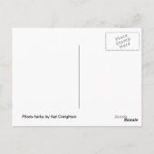 Summer Moon Postkarte (Rückseite)