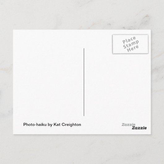 Summer Moon Postkarte (Rückseite)