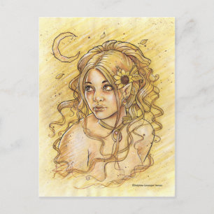 Summer Moon Postkarte