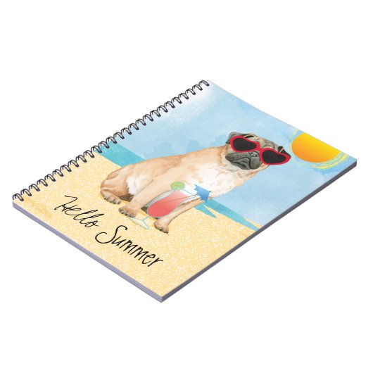 Summer Mops Notizblock (Linke Seite)