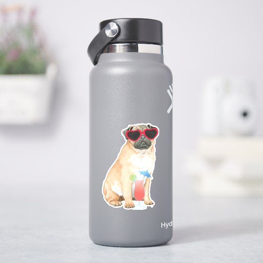 Summer Mops Vinyl Sticker (HydroFlask)