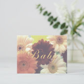 "Summer Morning" Baby Postcard (Script) Postkarte (Stehend Vorderseite)