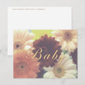"Summer Morning" Baby Postcard (Script) Postkarte (Vorne/Hinten)