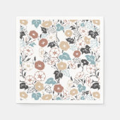 Summer Morning Glory Garden Serviette (Vorderseite)