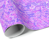Summer Mosaic: Watercolor Cube Fusion Geschenkpapier (Rolleneckpunkt)