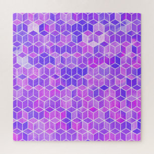 Summer Mosaic: Watercolor Cube Fusion Puzzle