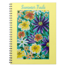 Summer Mountain Fields-Notebook