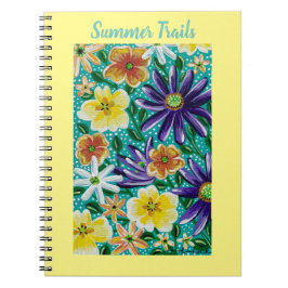 Summer Mountain Fields-Notebook Notizblock