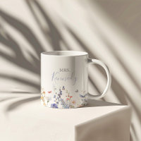 Summer Multicolor Wildblume Mrs. Newlywed Bride