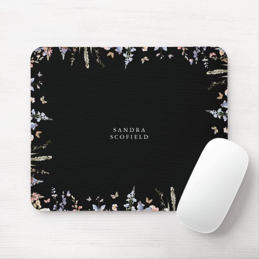 Summer Multicolor Wildblume Personalisiert Einfach Mousepad (Mit Mouse)
