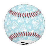Summer Muschel Pattern Baseball (Rückseite)
