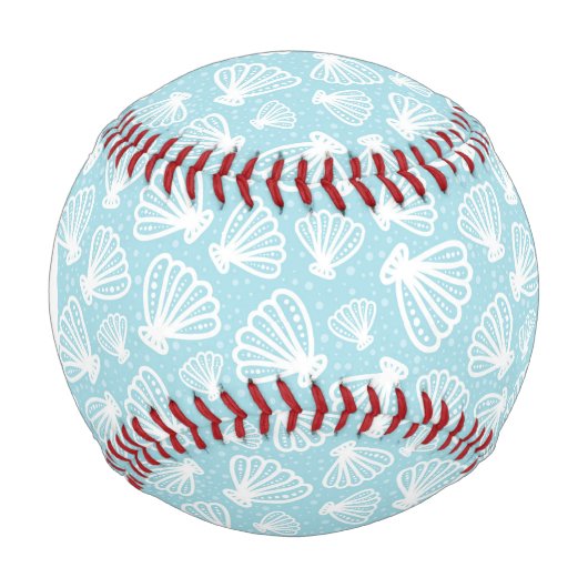 Summer Muschel Pattern Baseball (Vorderseite)