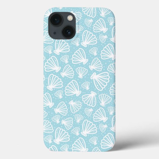 Summer Muschel Pattern Case-Mate iPhone Hülle (Rückseite)