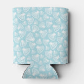 Summer Muschel Pattern Dosenkühler (Rückseite)