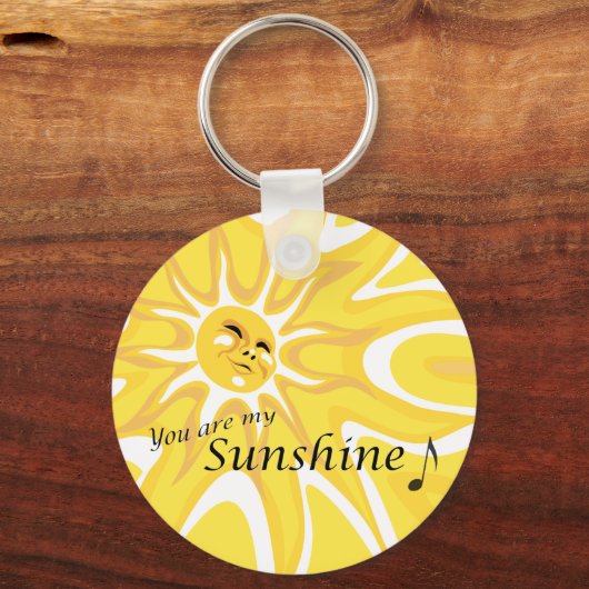 Summer My Sunshine Sun Schlüsselanhänger (Vorderseite)