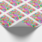 Summer Naive Geschenkpapier (Ecke)