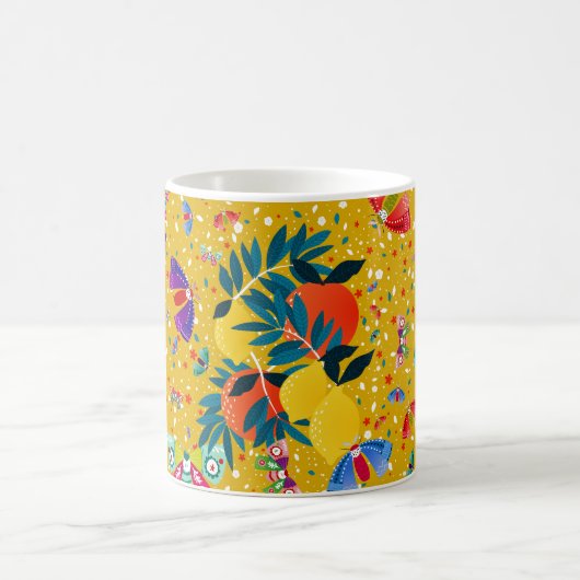 Summer Natural Citrus Grove Kaffeetasse (Mittel)