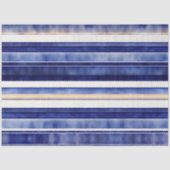 Summer Navy Blue Modern Bootstrip Collection Seidenpapier (Vorderseite)