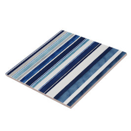Summer Navy Blue Popular Boat Stripes Collection Fliese